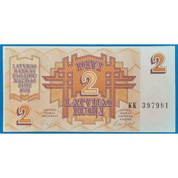 1992. 2 Rubli UNC