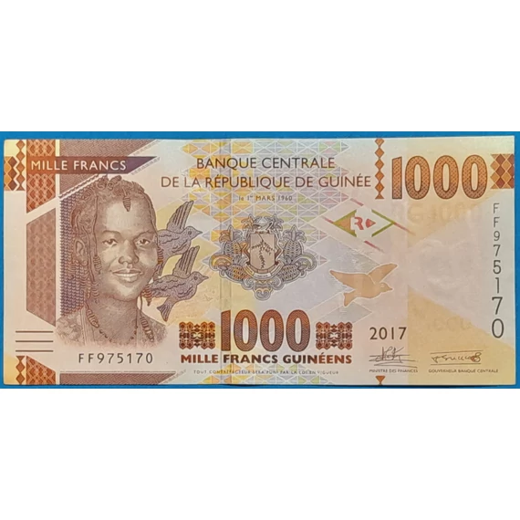 2017. 1.000 Francs AUNC