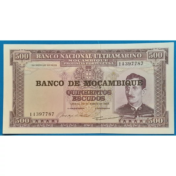 1967. 500 Escudos UNC