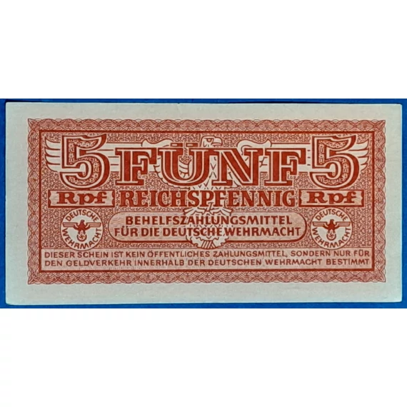 1942. 5 Reichspfennig AUNC+
