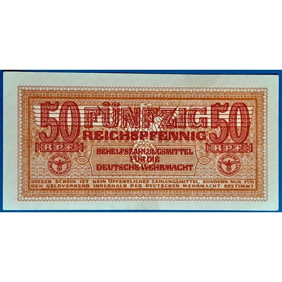 1942. 50 Reichspfennig AUNC