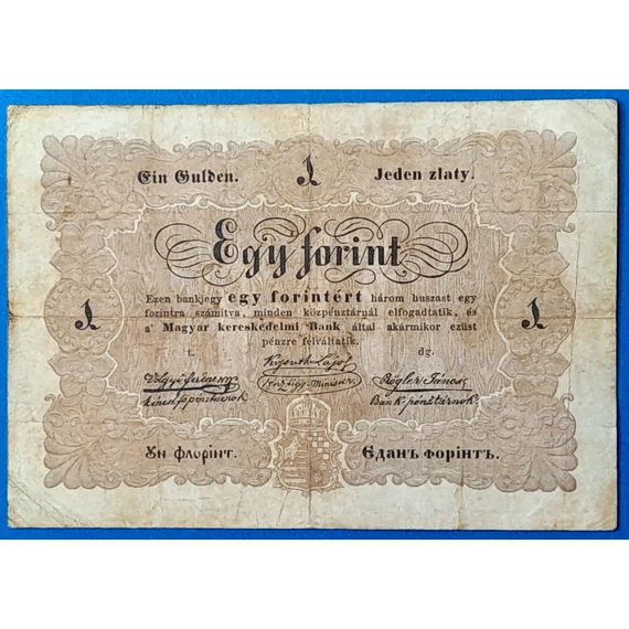 1 forintos Kossuth-bankó (1848) GOTTO NUMIZMATIKA