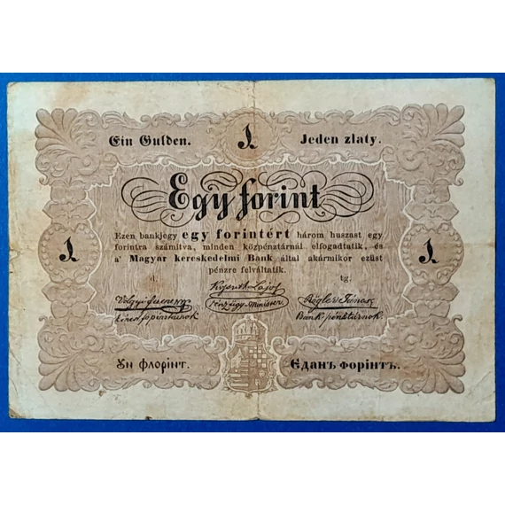 1 forintos Kossuth-bankó (1848) GOTTO NUMIZMATIKA