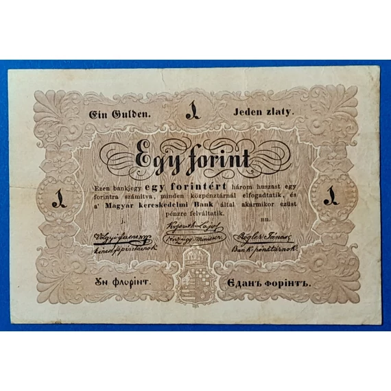 1 forintos Kossuth-bankó (1848) GOTTO NUMIZMATIKA