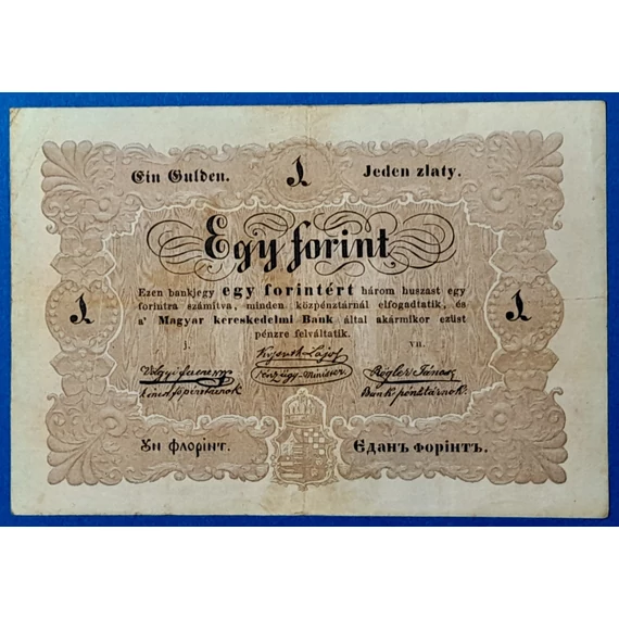 1 forintos Kossuth-bankó (1848) GOTTO NUMIZMATIKA