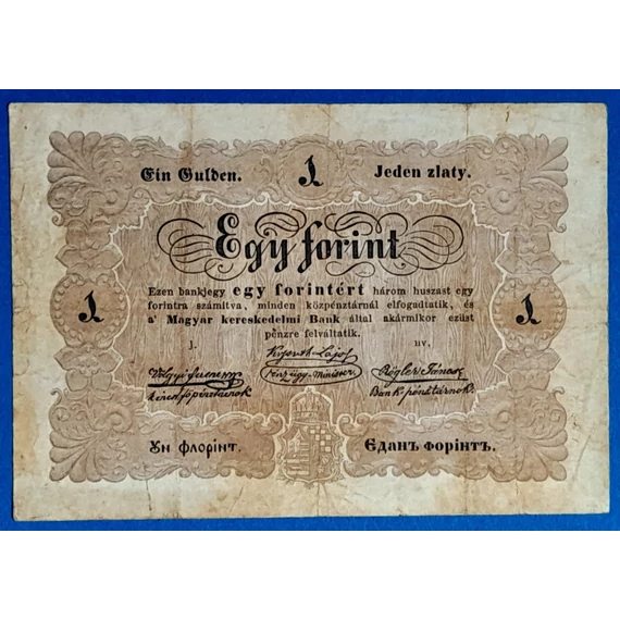 1 forintos Kossuth-bankó (1848) GOTTO NUMIZMATIKA