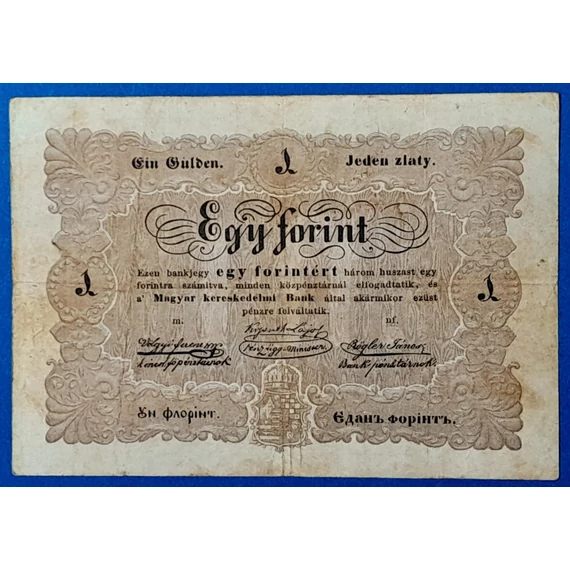 1 forintos Kossuth-bankó (1848) GOTTO NUMIZMATIKA
