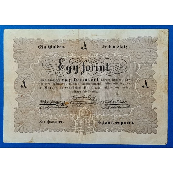 1 forintos Kossuth-bankó (1848) GOTTO NUMIZMATIKA