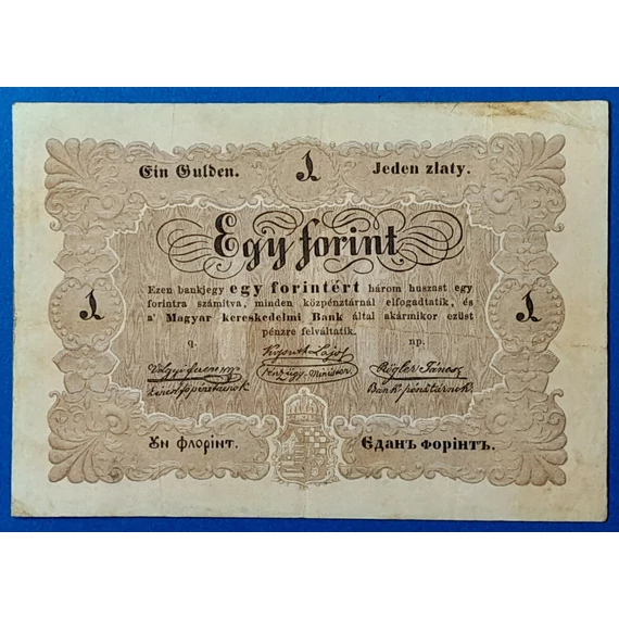 1 forintos Kossuth-bankó (1848) GOTTO NUMIZMATIKA