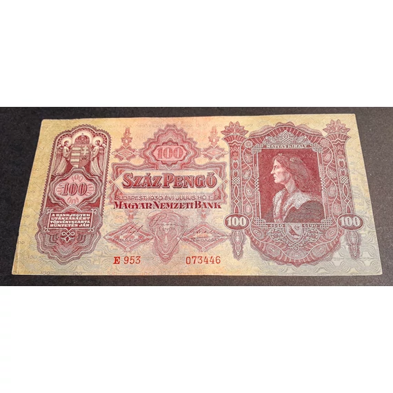 1930. 100 Pengő VF+