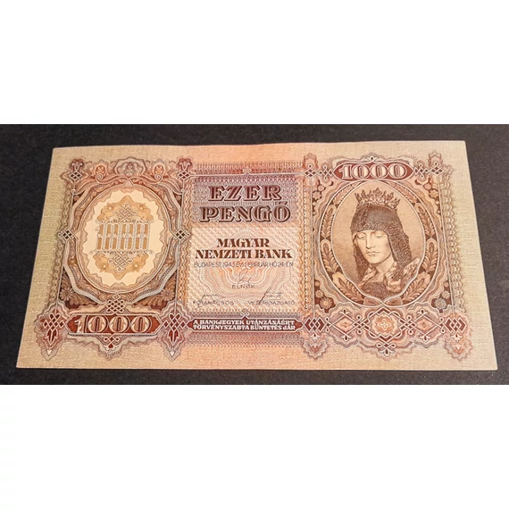 1943. 1.000 Pengő EF+