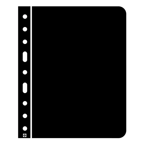 Leuchtturm: VARIO ZWL fekete színű elválasztólapok 5 db / csomag