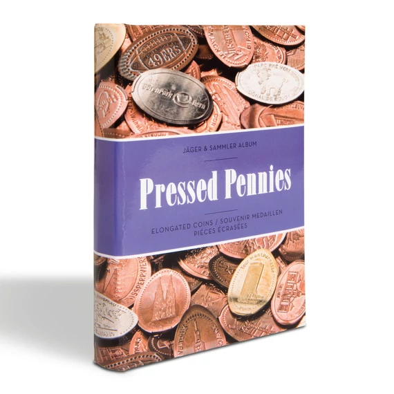 Leuchtturm: Zsebalbum 48 préselt érméhez " PRESSED PENNIES "