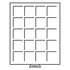 Kép 2/4 - Leuchtturm: Smart Coin Box: Érmedoboz 20 négyzet alakú rekesszel, akár 41 mm Ø-ig