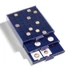 Kép 3/4 - Leuchtturm: Smart Coin Box: Érmedoboz 30 négyzet alakú rekesszel, akár 33 mm Ø-ig