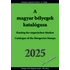 Kép 1/11 - A magyar bélyegek katalógusa 2025. Catalogue of the Hungarian Stamps,